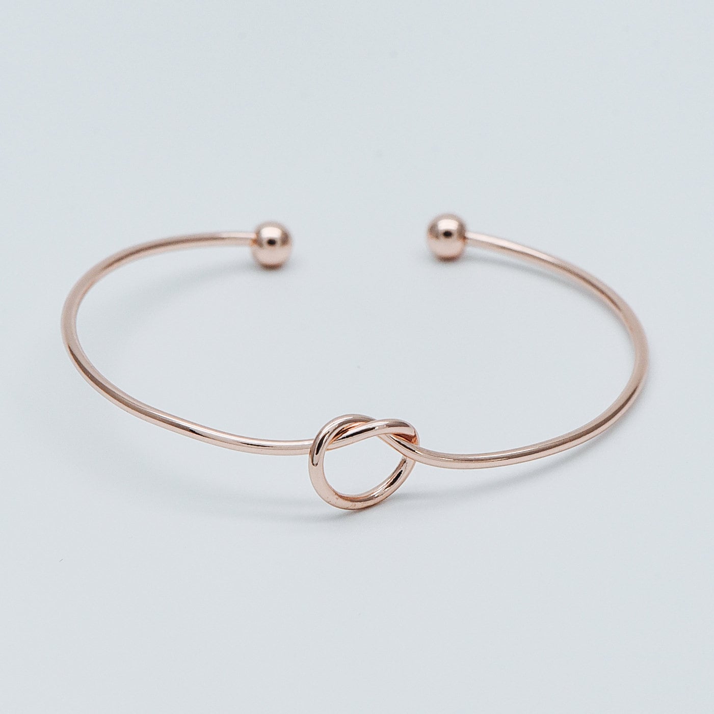 4pcs Adjustable Bangle Bracelets, Gold/ Silver/ Rose Gold, Brass ...