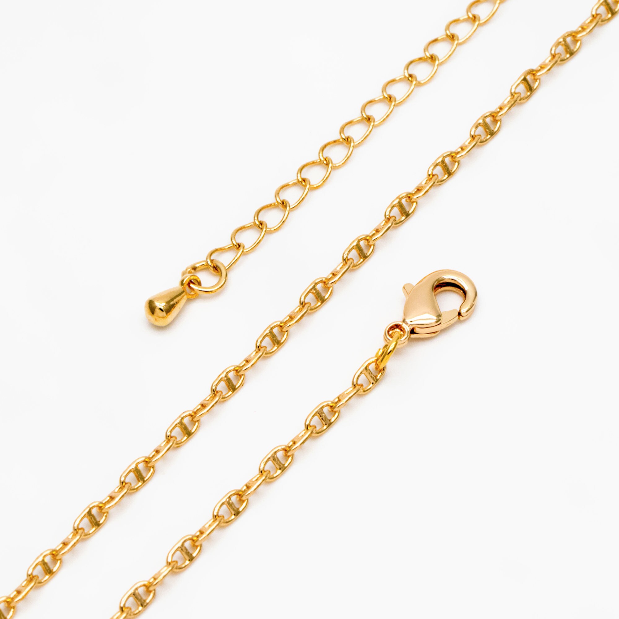 18 Karat,22 Karat Echt Massiv Gelbgold Römische Designer Link HERREN