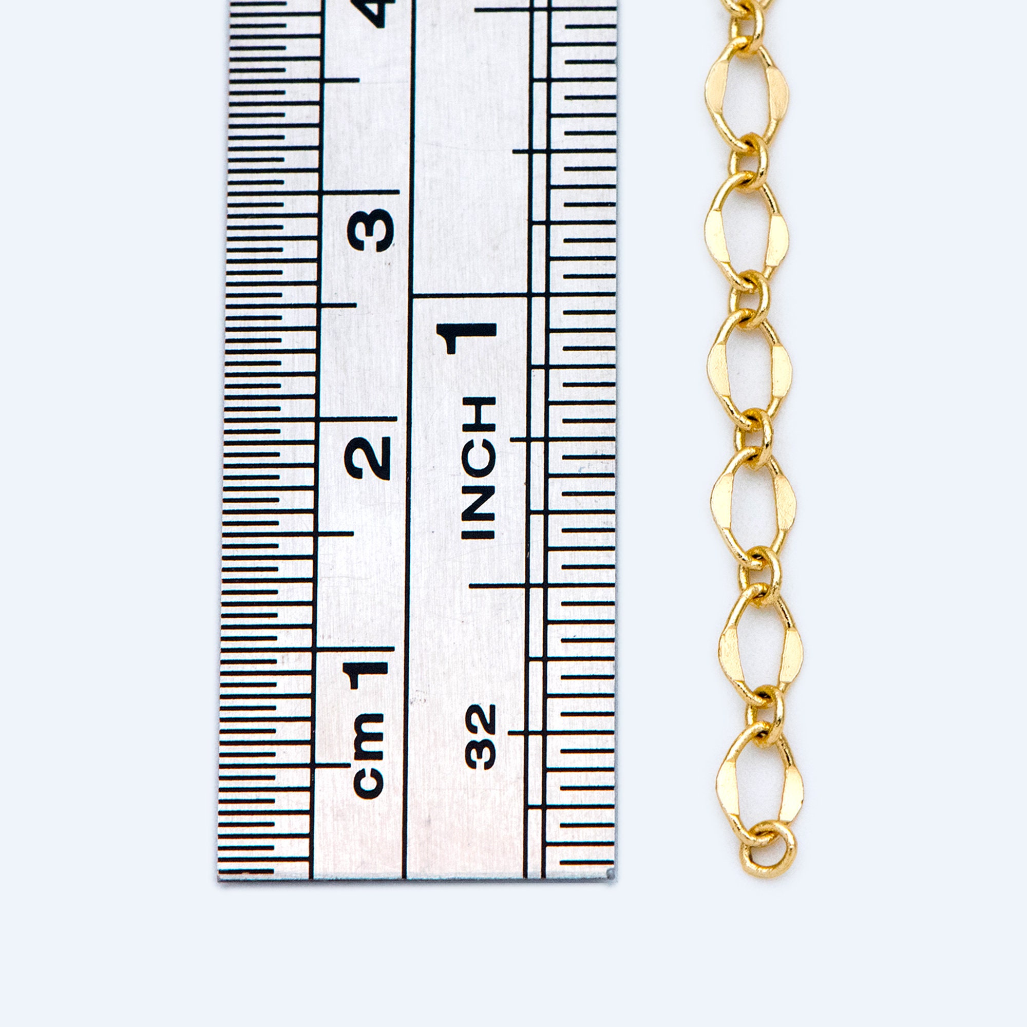 Gold Plated Brass Oval Chains 3.5mm, DIY Necklace Findings Wholesale (# ...