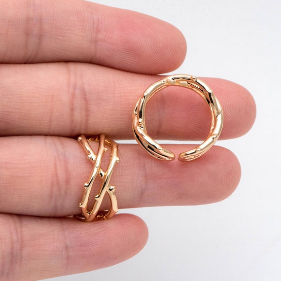 4pcs Gold Crown of Thorns Ring Dainty Rings Modern Style Ring Fashion Jewelry GB 2829 Etsy UK