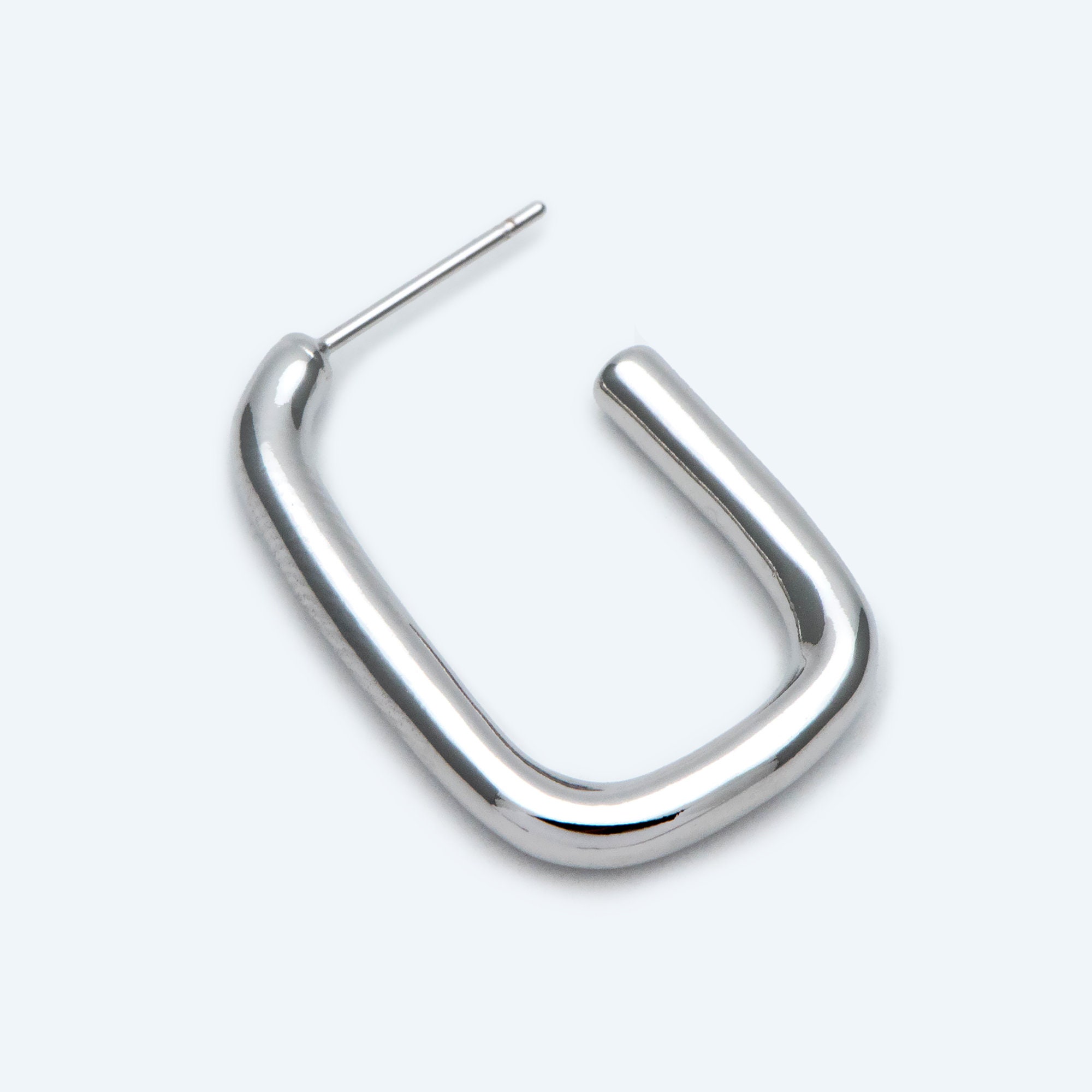 10pcs Gold/ Silver Tone U-shape Earring, Geometric Earring 10pcs Gold/ Silver Tone U-shape Earring, Geometric Earring