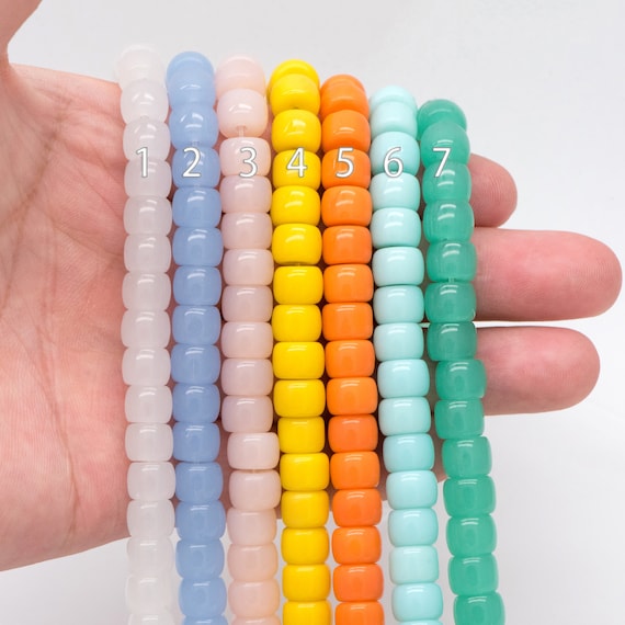 White Opaque 12mm Round Plastic Beads (60pcs)