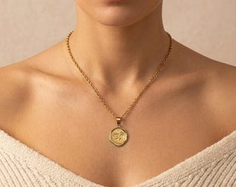 Personalisierte Babyfußabdruck-Halskette aus 18-karätigem Gold und Silber, graviert mit Namen und Geburtsdatum, Geschenk für frischgebackene Mütter, Geschenk für werdende Mütter