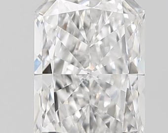 Radiant Cut Diamond, 1.48 CT Radiant Lab Grown Loose Diamond, E/VS1 Lab Created Diamond for Custom Engagement Ring, IGI Certified Diamond