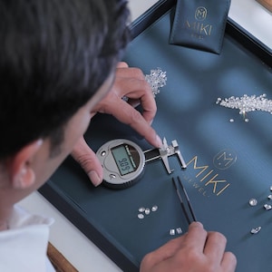 Loose Lab Diamond 0.009Ct - 1.00Ct(1.25 to 6.50 mm) Star Melee Stone, D-F Color, VVS Clarity, Handcrafted Round Diamond For Custom Jewelry