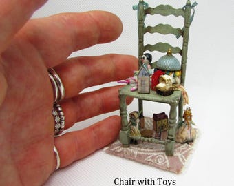 From *DJD* Chair with toys Vignette.