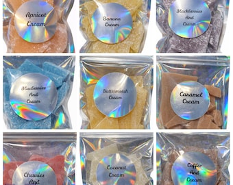 Delightful 20 Flavors Old-Fashioned Hard Tack Candy Bags - Nostalgic Sweet Treat with Simple Ingredients for Every Palate