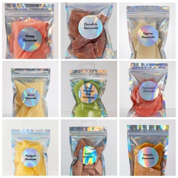 Delightful Old-Fashioned Hard Tack Candy Cheesecake Varieties 4 oz Bags