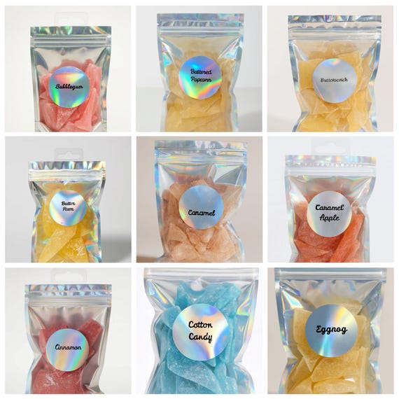 Delightful Old-Fashioned Hard Tack Candy, 16 Classic Flavors, 4 OZ Bags - Nostalgic Treat, Simple Ingredients, Delicious Options