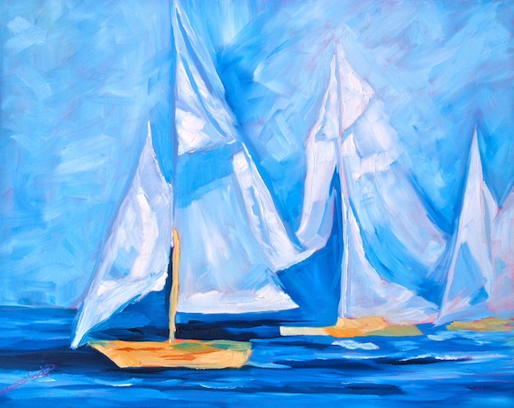 Giclee - Many Sizes - Marsh of Original Modern Impressionist Oil Painting by Rebecca Croft Studios