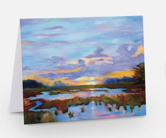 Notecards of the Charleston South Carolina Low Country from Rebecca Croft Studios Original Paintings