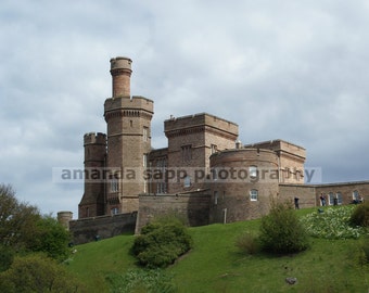 Inverness Castle Scotland color photograph