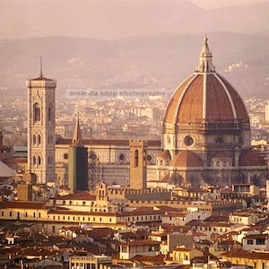Duomo Florence Italy-The Basilica di Santa Maria del Fiore-color photograph-Florence Italy architecture-Italy travel photo-Italian church