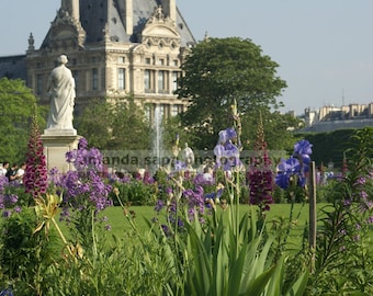 View of the Louvre from the Tuileries