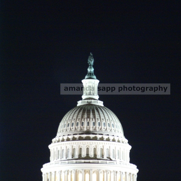 Washington Capitol color photograph