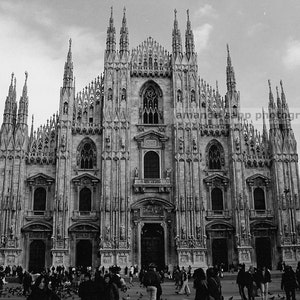 Milan Cathedral black & white fine art photograph
