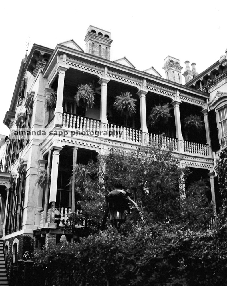 Charleston House Photograph Etsy