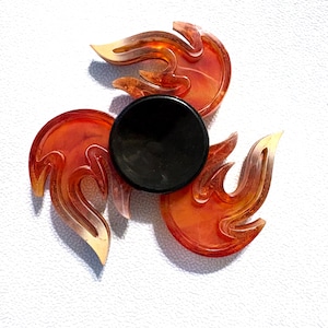 Flames Fidget Spinner Adult Child Stress Relief Anxiety Focus Toy