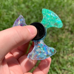 Candy Colored Tri Spinner Fidget Spinner Adult Child Stress Relief Anxiety Focus Toy
