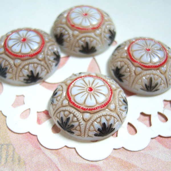 2-18 mm gesneden mozaïek Preciosa cabochons - MH170