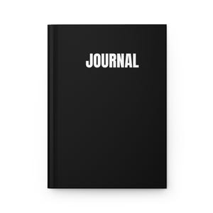 Minimalist Black Journal - Hardcover Writing Notebook - Aesthetic Diary - Gift for Writers & Students