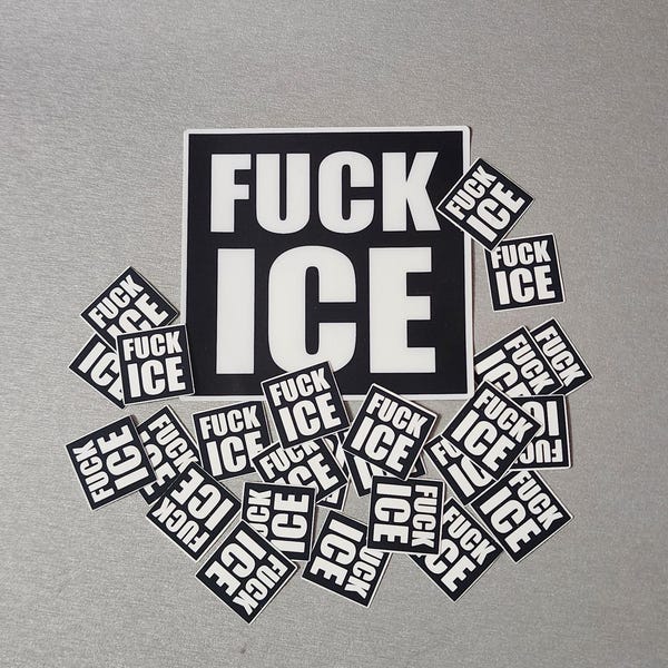 Anti Flock Sticker - Etsy