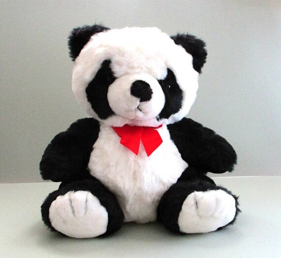 large plush panda
