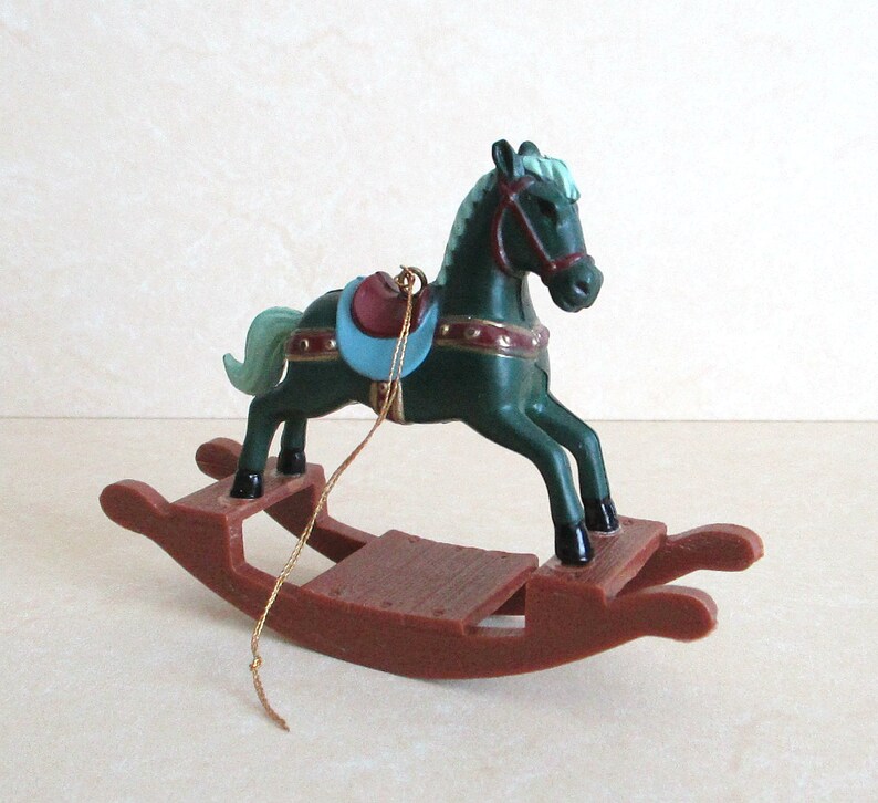 Rocking Horse Ornament . Christmas Tree Ornament . Hanging Etsy