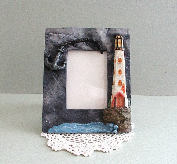 Lighthouse Picture Frame . Light House Photo Frame . Hand Etsy