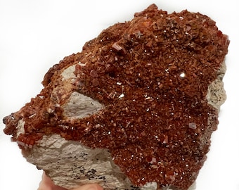 Large Moroccan Vanadinite Crystal