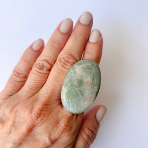 Azurite Gemstone Ring, 925 Sterling Silver, Design Ring