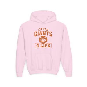 Little Giants Fan Heavy Blend Hoodie, Kids Sports Team Sweatshirt, Children&#39;s Athletic Apparel, Youth Football Fan Gift, Boys/Girls Team