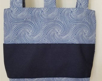 Walker Bolsa para silla de ruedas Tote Impresión geométrica