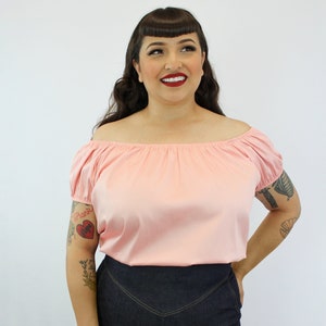 Pink Gitana Pin Up Top