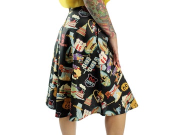 ladies grey bowling skirts