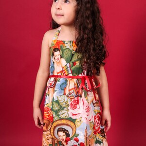 Girls Senoritas Rockabilly Dress image 1