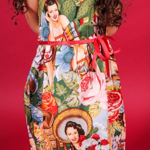 Girls Senoritas Rockabilly Dress image 4