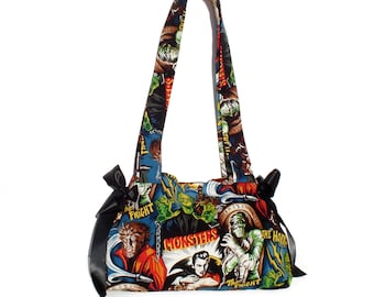 Horror Movie Hollywood Monsters Purse