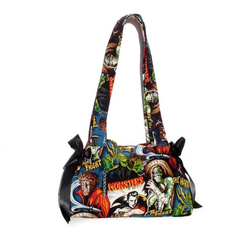 Horror Movie Hollywood Monsters Purse - Etsy