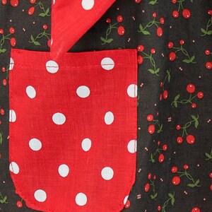 Child Cherry Apron Unisex image 5