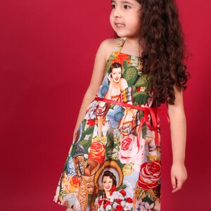 Girls Senoritas Rockabilly Dress image 3