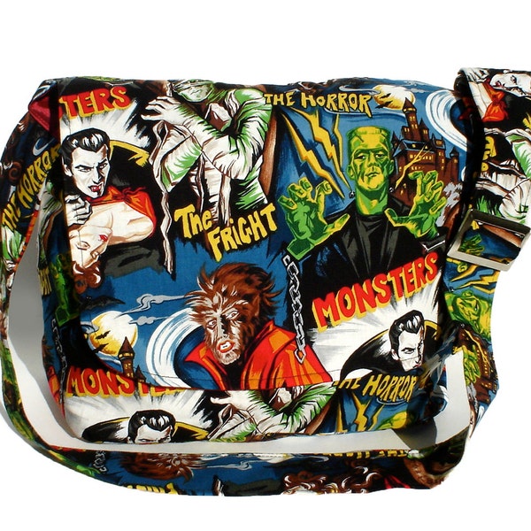 Hollywood Monsters Messanger Bag