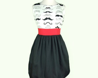 Mustache Dress / Moustache Dress