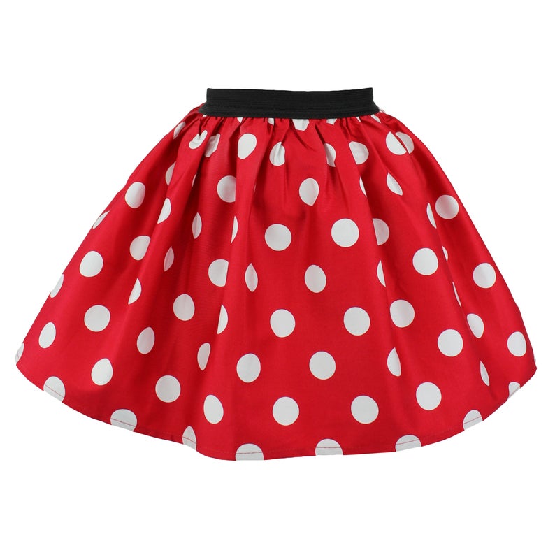 Girl's Minnie Mouse Skirt - Etsy