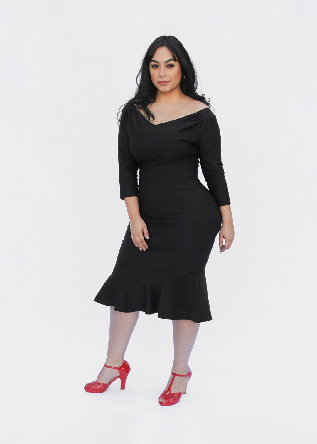 and striped dress Black & White Stripe Strapless Midi The BEST (easy) Taco convertible dress Size:UK 5