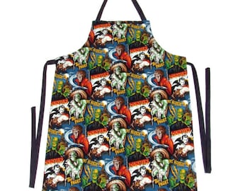 Men's Monsters Apron / Men's Luchadores Apron /  Men's Grills Apron