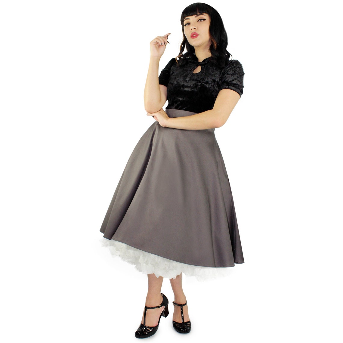 Crushed Velvet Top main image 0