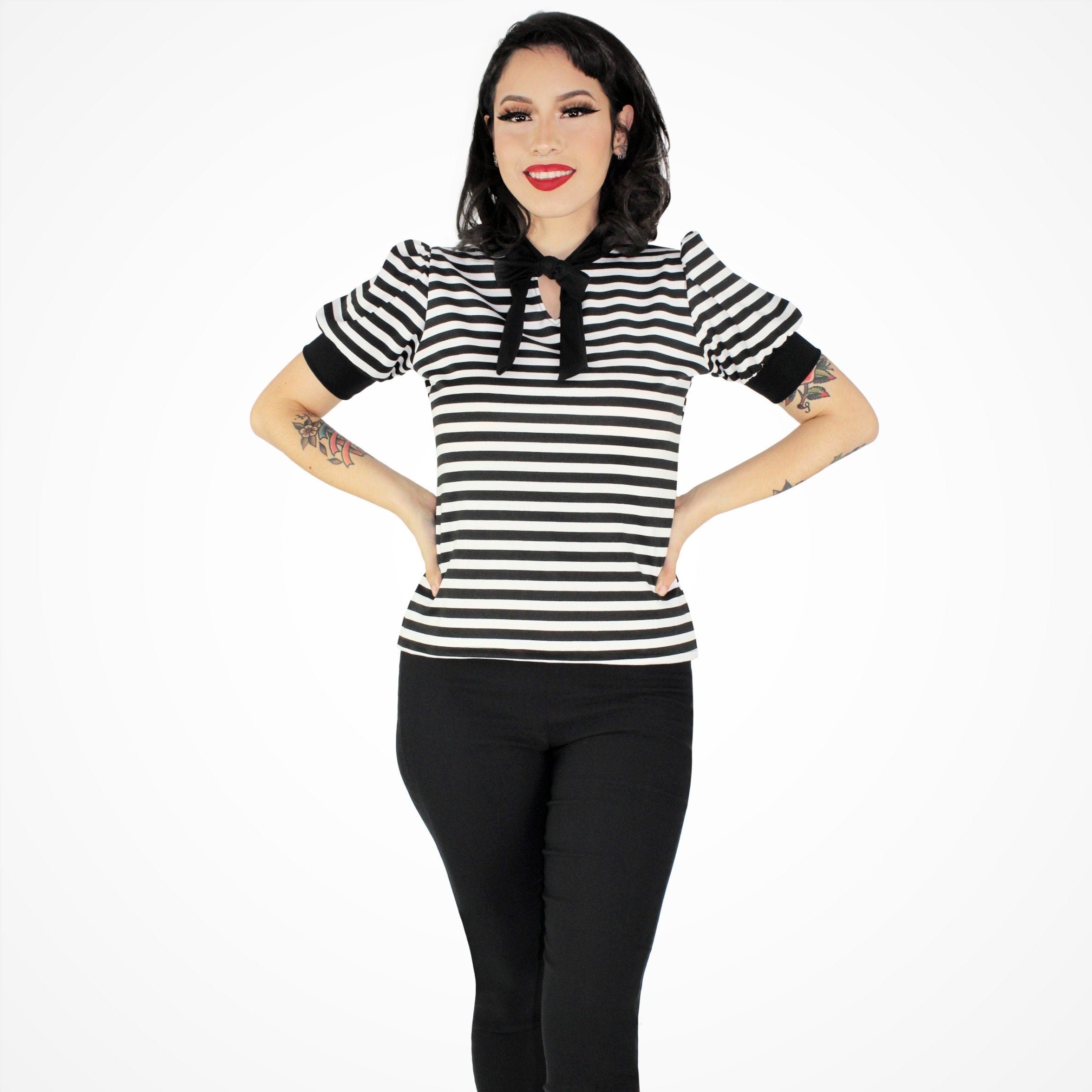 pugsley addams striped shirt