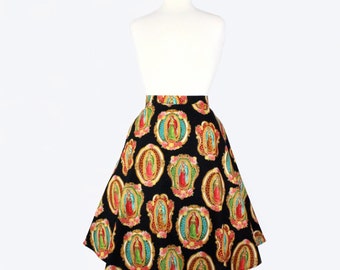 Vintage Inspired Guadalupe Circle Skirt