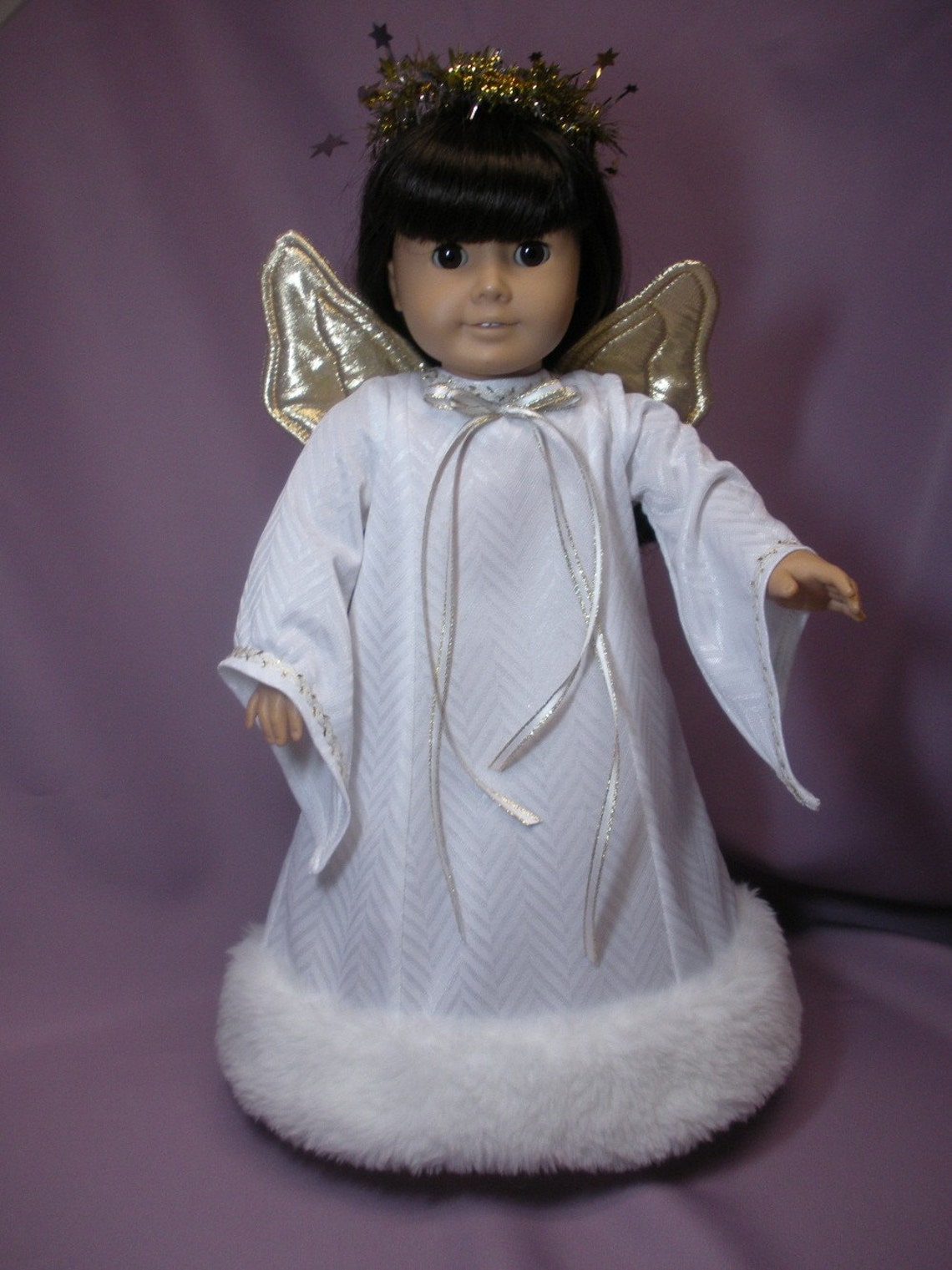 Nutcracker Angel Costume American Girl Doll Etsy